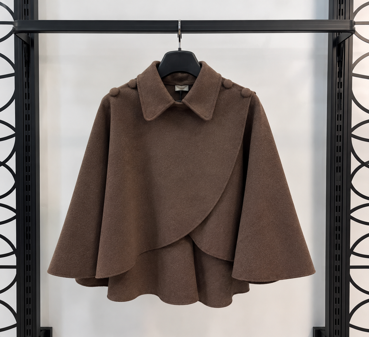 The Chocolate Cape Coat