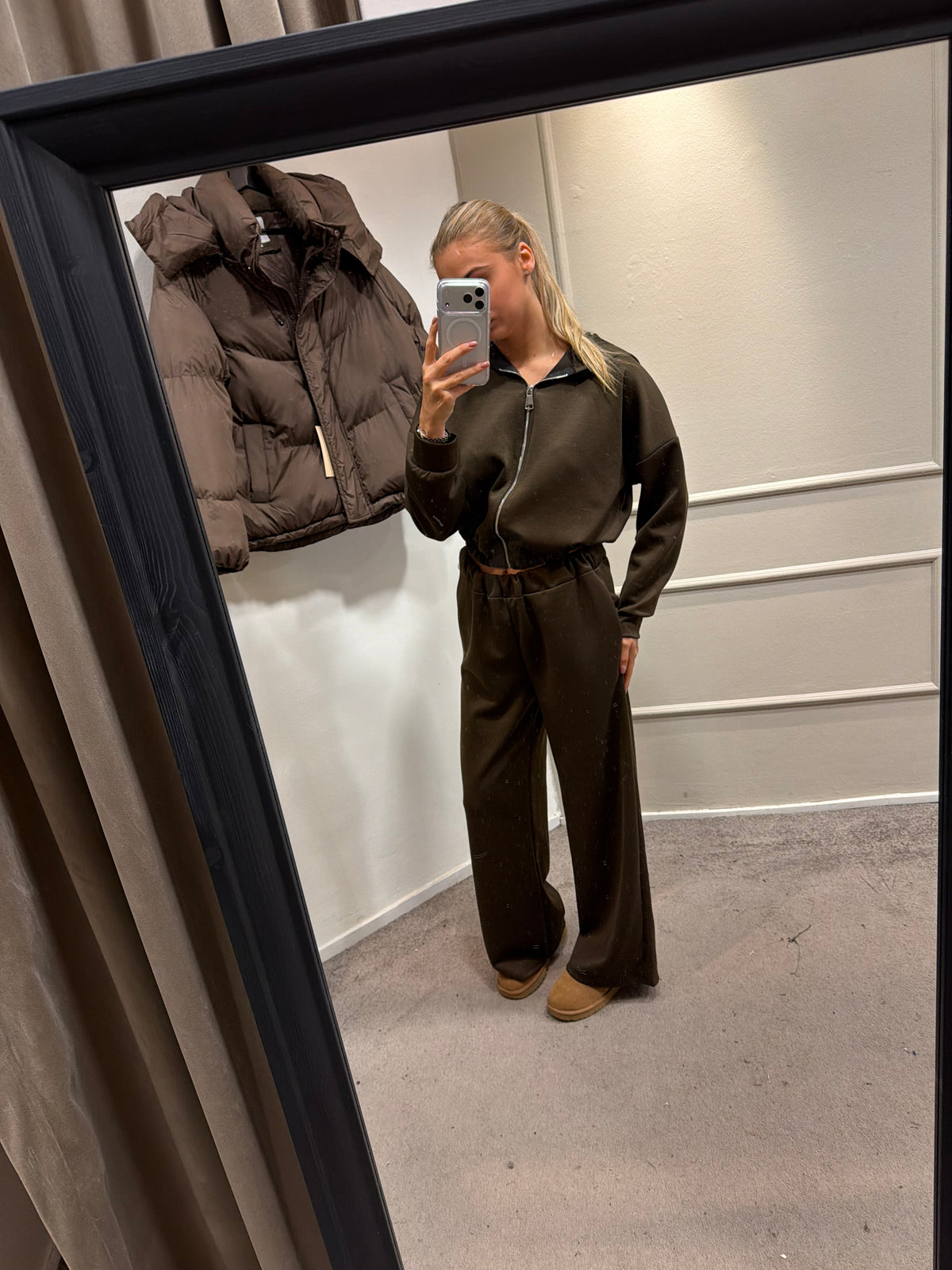 The Cozy Luxe Set 2-delige joggingpak met rits