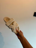 H SLIPPERS BEIGE